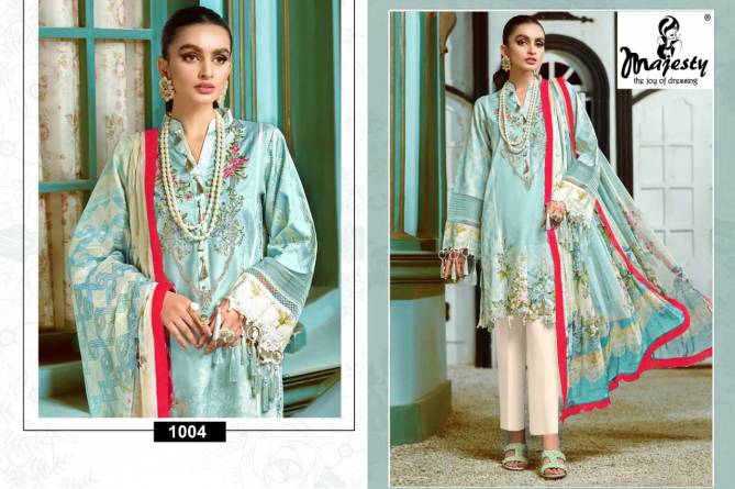 Jade bliss Casual Wear Wholesale Cotton Pakistani Suits Catalog